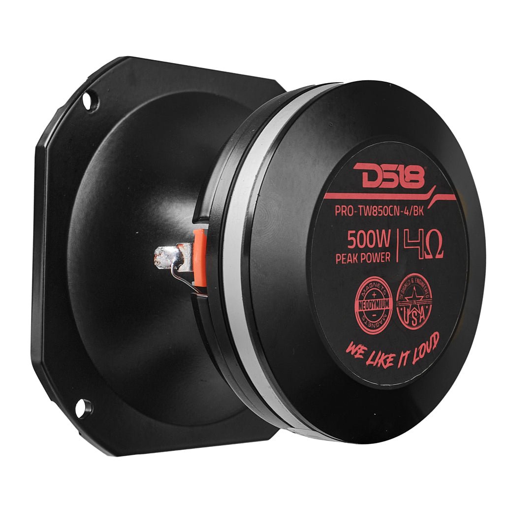 4" High Compression Tweeter | Neodymium Magnet | 4-Ohm - DS18