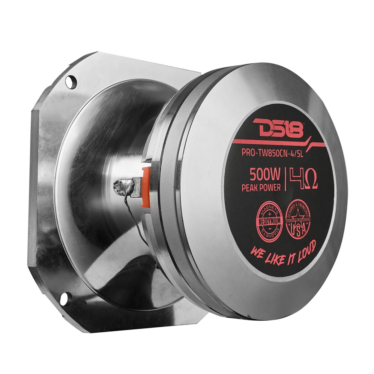4" High Compression Tweeter | Neodymium Magnet | 4-Ohm - DS18