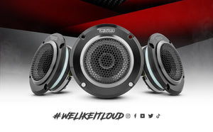 3.6" High Compression Neodymium Hybrid Driver/Tweeter 200 Watts 1.5 " Pen 4-Ohm Vc - DS18