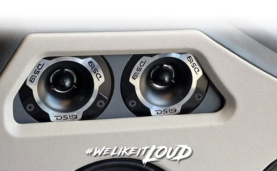4" High Compression Neodymium Tweeter | 150W RMS 1.25 " Polyimide 4-Ohm Vc - DS18