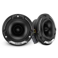 3.8" Shallow-Mount Super Bullet Compression Tweeter with 1" Aluminum Voice Coil | 100 Watts RMS 4-Ohm - DS18