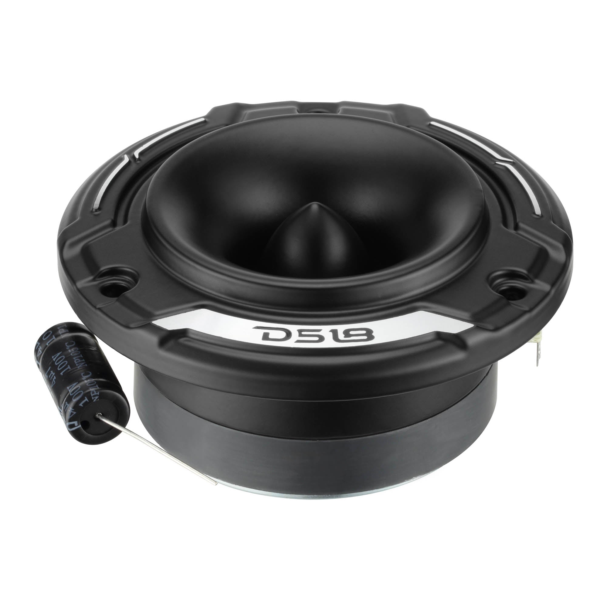 3.8" Shallow-Mount Super Bullet Compression Tweeter with 1" Aluminum Voice Coil | 100 Watts RMS 4-Ohm - DS18
