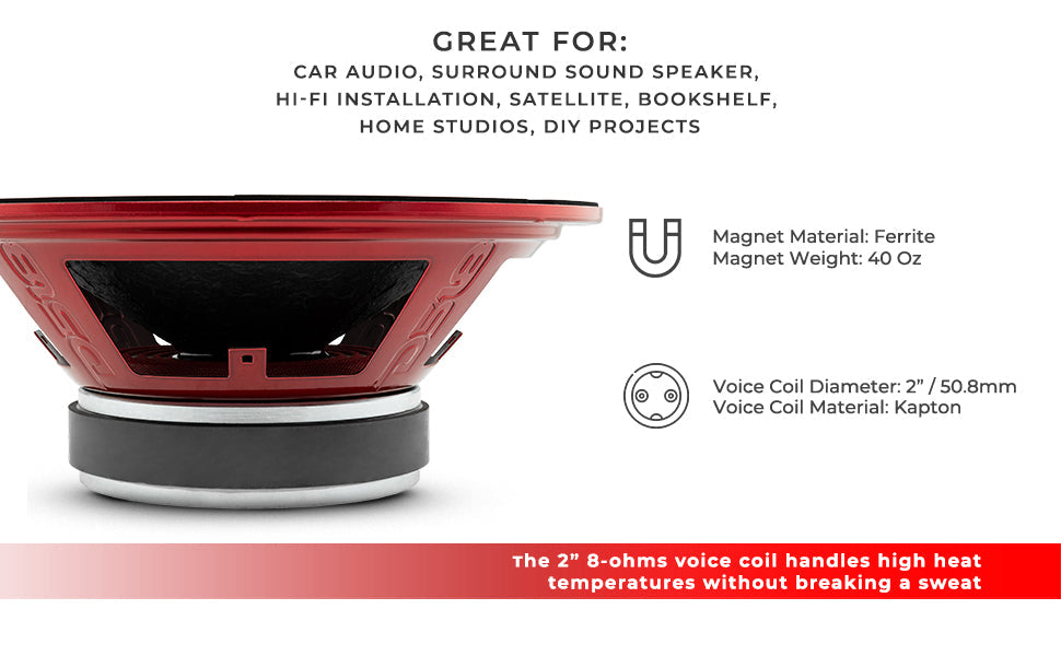 PRO-X 10" Mid-Range Bullet Loudspeaker | 300W RMS 8-Ohm - DS18
