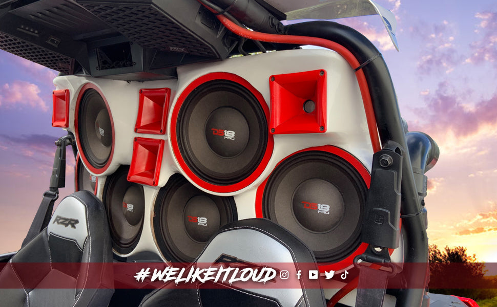 PRO-X 10" Mid-Bass Loudspeaker | 400W RMS 8-Ohm - DS18