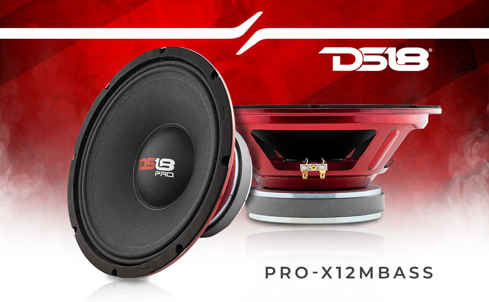 PRO-X 12" Mid-Bass Loudspeaker | 500W RMS 8-Ohm - DS18