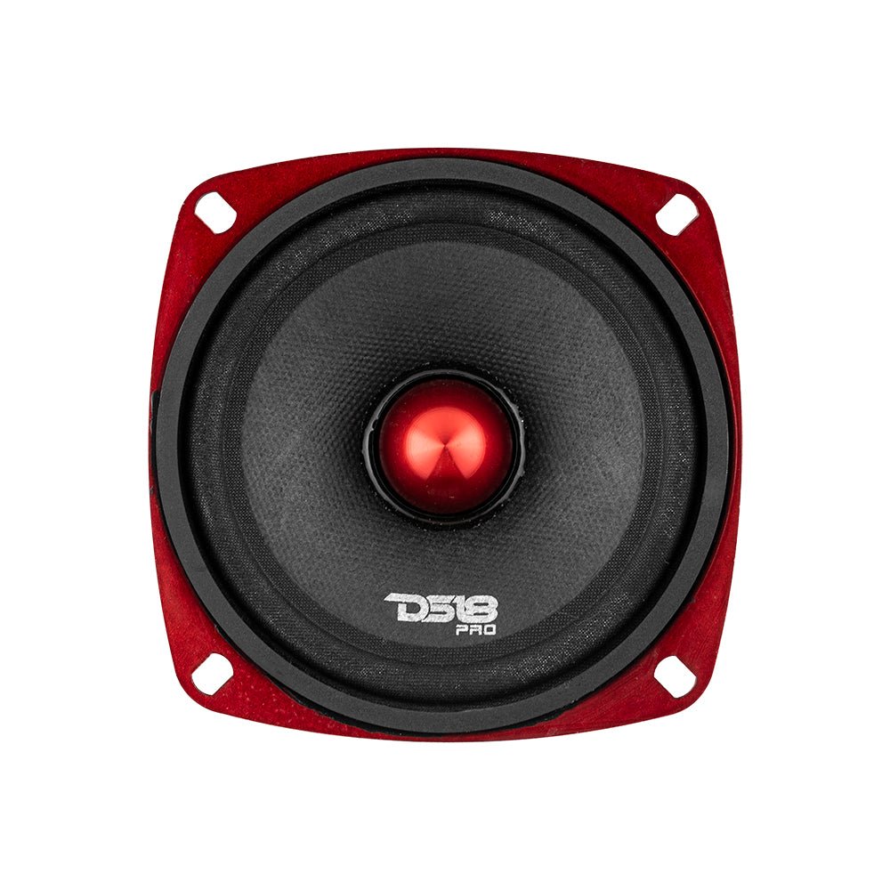 PRO-X 4" Mid-Range Loudspeaker with Bullet | 100W RMS 4-Ohm - DS18
