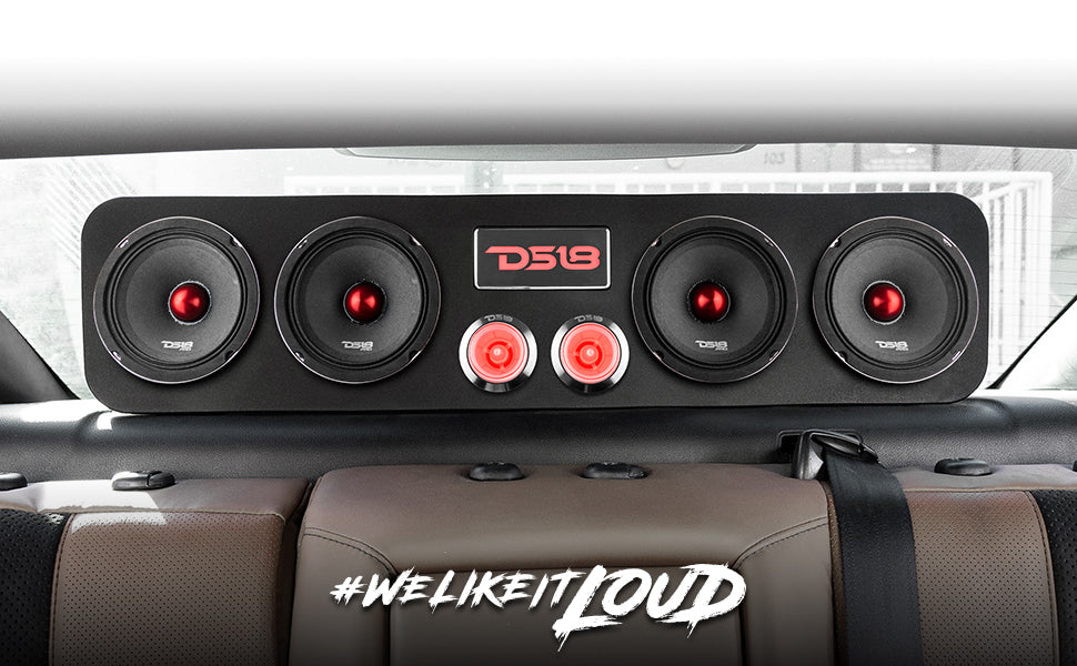 PRO-X 5.25" Mid-Range Loudspeaker with Bullet | 150W RMS 4-Ohm - DS18