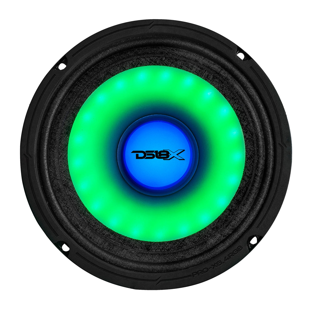 6.5" Mid-Range Loudspeaker with Dual RGB LED For Cone & Dust Cap 250 Watts 4-Ohm - DS18
