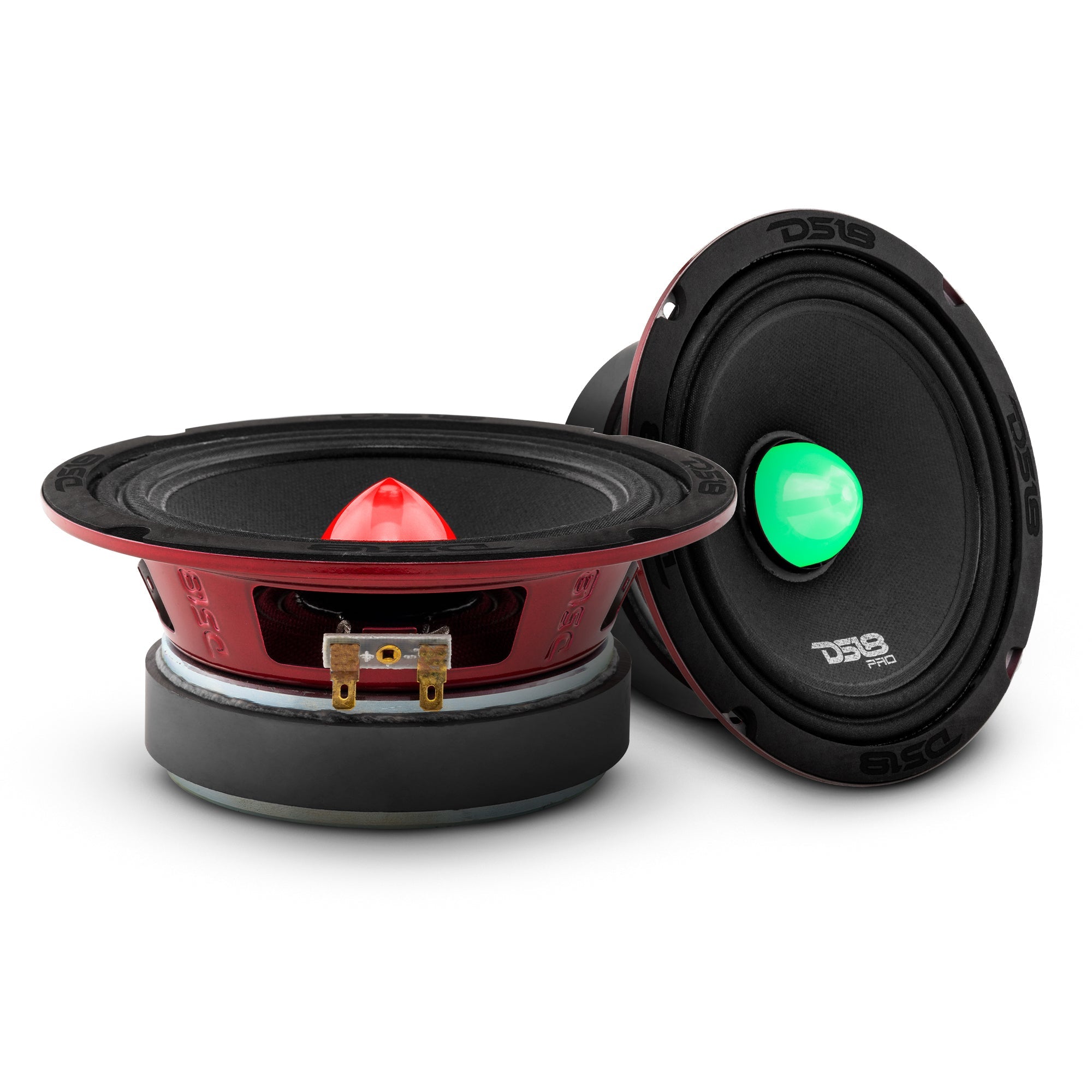 PRO-X 6.5" Mid-Range Loudspeaker with RGB Light Bullet 250 Watts Rms 4-Ohm - DS18
