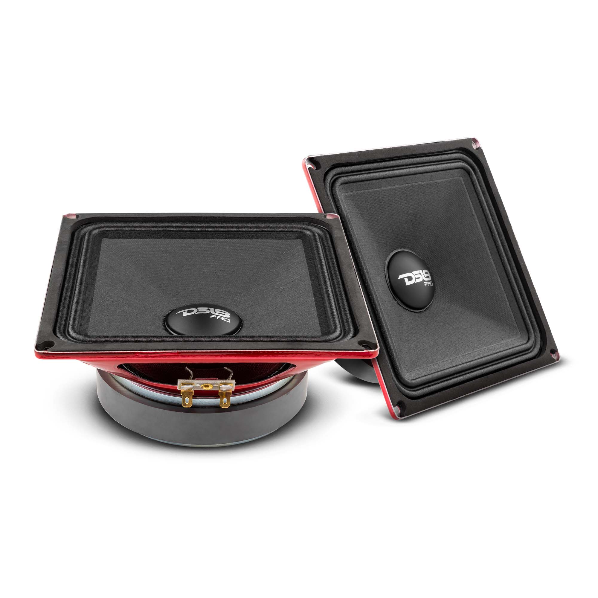 PRO 6.5" Square Midrange Loudspeaker 450 Watts 4-ohm - DS18