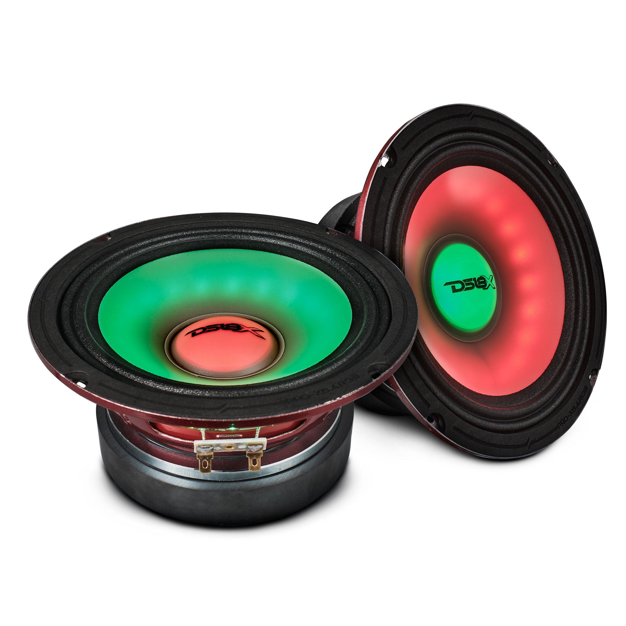 6.5" Mid-Range Loudspeaker with Dual RGB LED For Cone & Dust Cap 250 Watts 4-Ohm - DS18