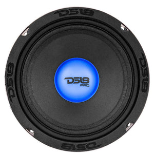 PRO-X 6.5" Mid-Range Loudspeaker with RGB Light Dust Cap 250 Watts Rms 4-Ohm - DS18