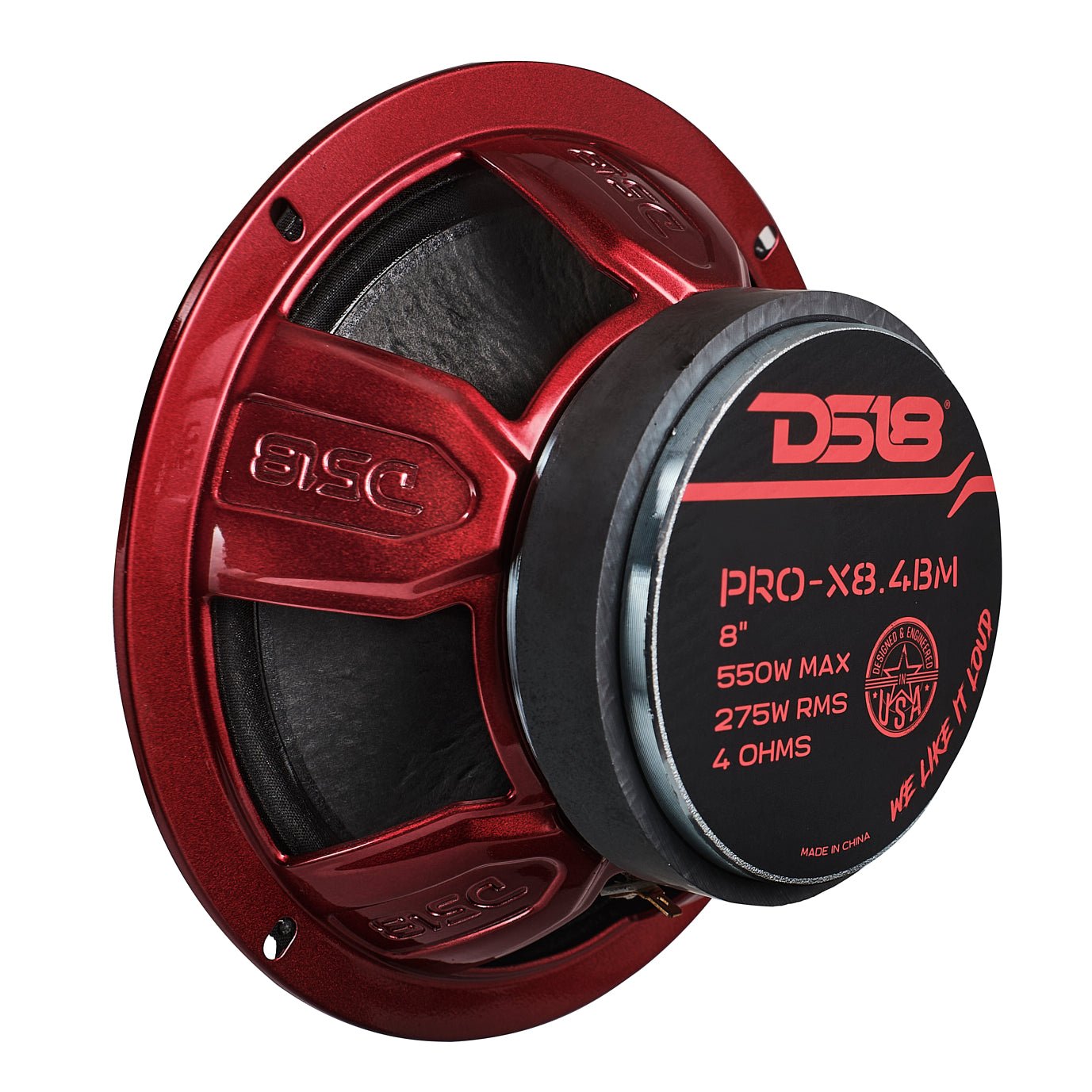 Pro Audio Loudspeakers & Tweeters Package - Pair PRO-X8.4BM + Pair of PRO-TW1X/BK - DS18