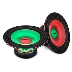 8" Mid-Range Loudspeaker with Dual RGB LED For Cone & Dust Cap 275 Watts 4-Ohm - DS18