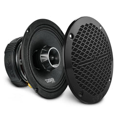 PRO-ZT 6.5" Coaxial Mid-Range Loudspeaker with Water-Resistant Cone Built-in Bullet Tweeter and Grill | 225W RMS 4-Ohm - DS18