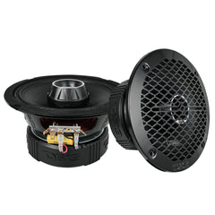 Pro Audio Hybrid Speaker Bundle: 6.5" & 6x9" Midrange Speakers with Built-In Compression Tweeters - DS18