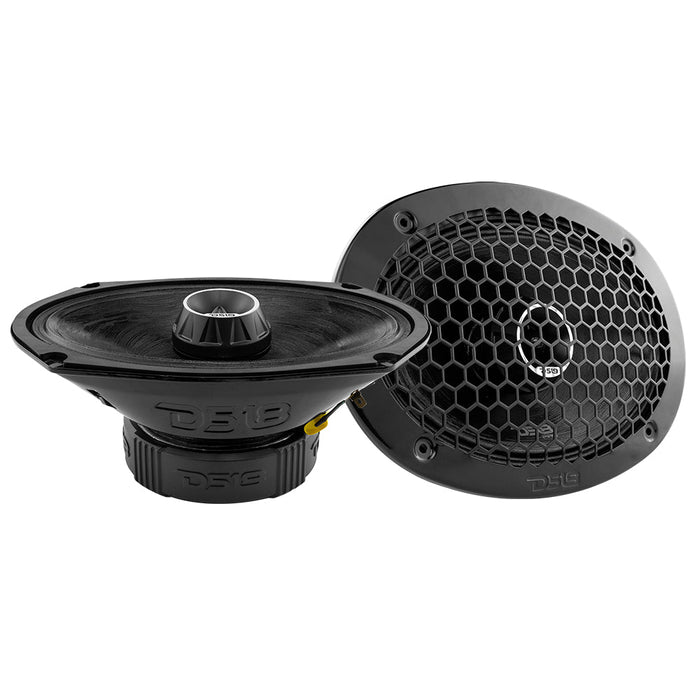 2014-Up Harley-Davidson Street Glide or Road Glide Rear Upgrade Package - 2x PRO Mid-Range w/ Twetter | 1x Amplifier - DS18
