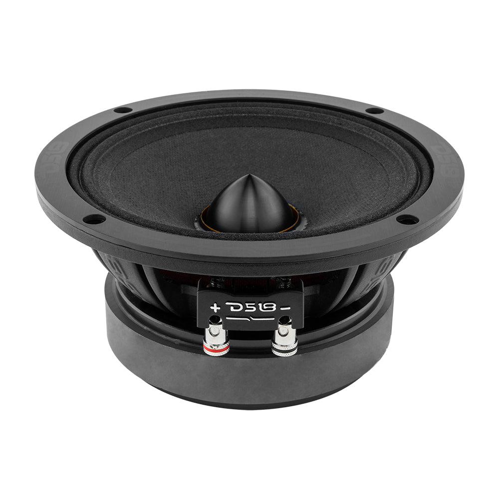 PRO-ZXI 6.5" Mid-Range Bullet Loudspeaker Neodymium/Ferrite Magnets | 300W RMS 4-Ohm - DS18
