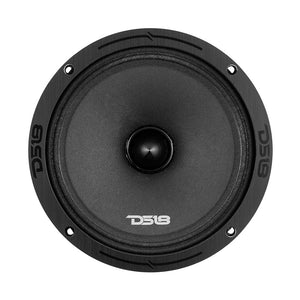 PRO-ZXI 8" Mid-Range Bullet Loudspeaker Neodymium/Ferrite Magnets | 350W RMS 4-Ohm - DS18
