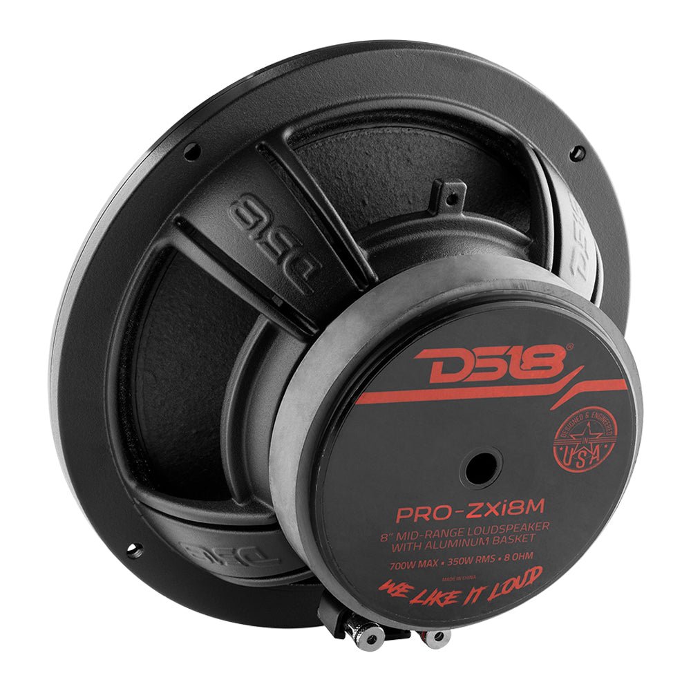 PRO-ZXI 8" Mid-Range Loudspeaker With Neodymium/Ferrite Magnets 350 Watts Rms 8-Ohm - DS18