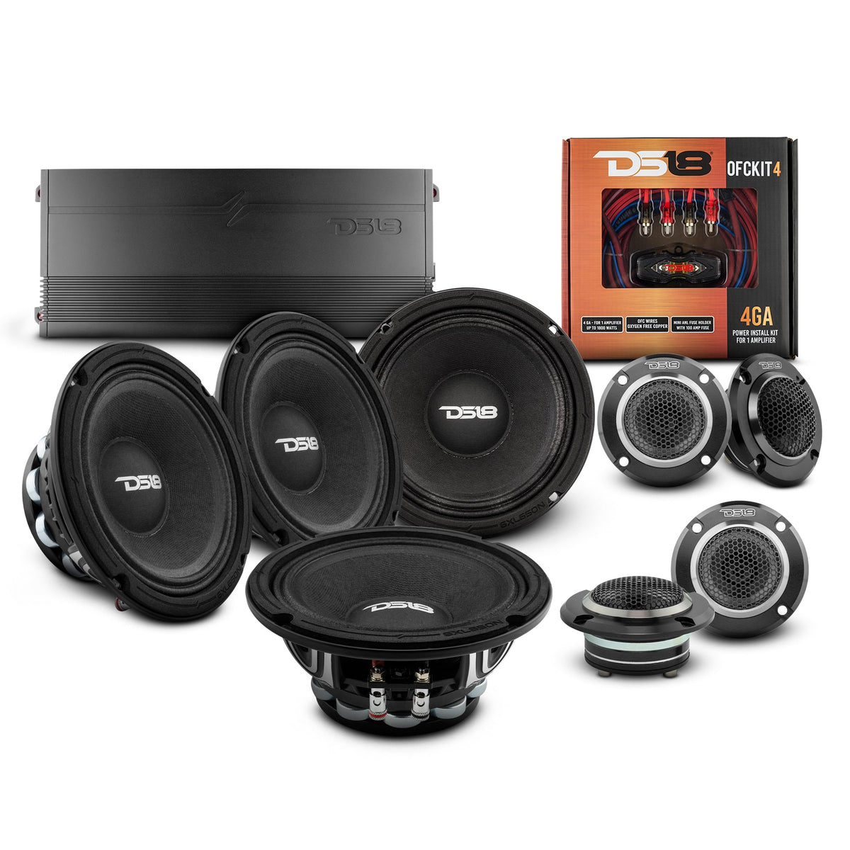 Stage 3 Pro Audio Neo Midrange Package - DS18