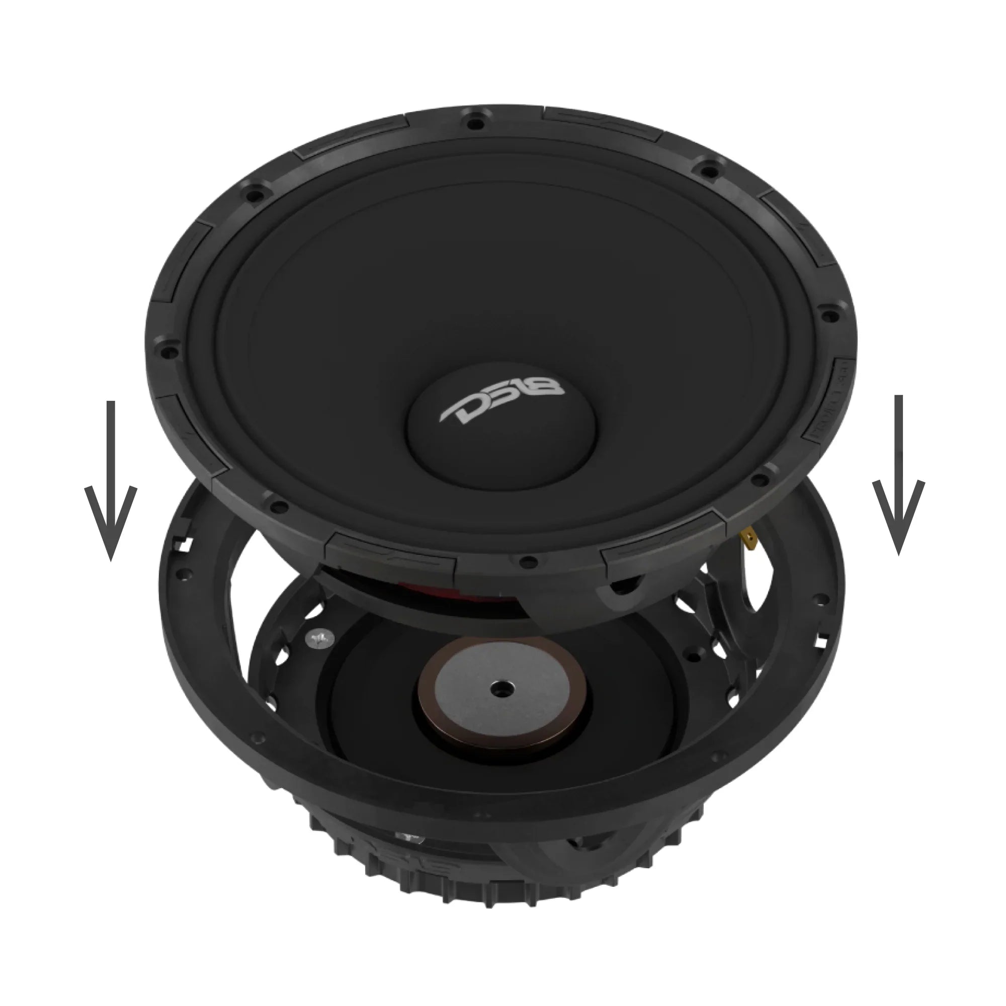 PROJECT360 - High-Sensitivity Mid-High Loudspeakers with Rotating Recone Design For Quick Repair 4-Ohm - DS18