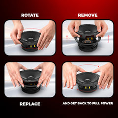 PROJECT360 6.5” Rotating Recone Replacement Kit 8-Ohm - DS18