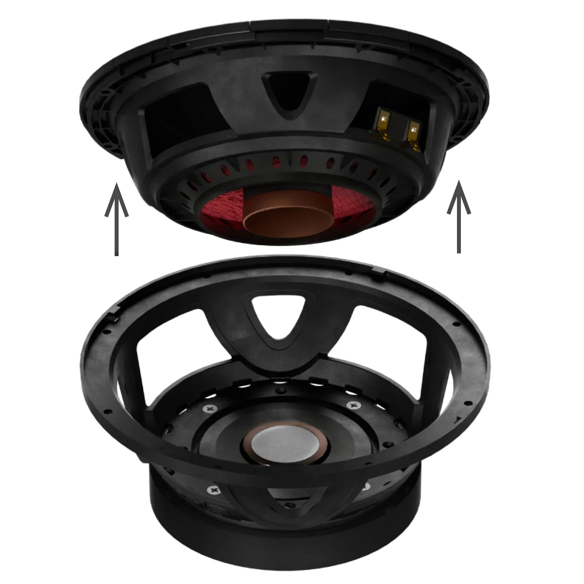 PROJECT360 - High-Sensitivity Mid-High Loudspeakers with Rotating Recone Design For Quick Repair 4-Ohm - DS18