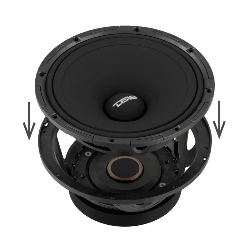 PROJECT360 - High-Sensitivity Mid-High Loudspeakers with Rotating Recone Design For Quick Repair 8-Ohm - DS18