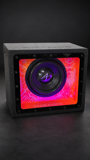 Polaris RZR Pro platform Slammer Box with Audio Dynamics 4312-D2 subwoofer