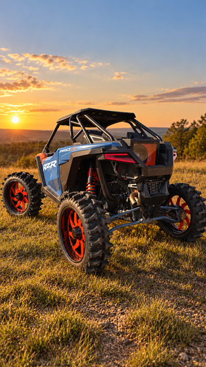 Polaris RZR Pro S with installed Slammer Box