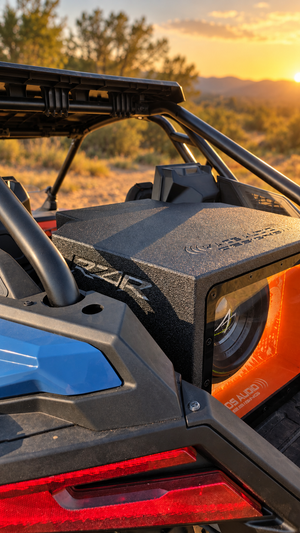 Kaos Audio Designs Polaris RZR Slammer Box top and side detail