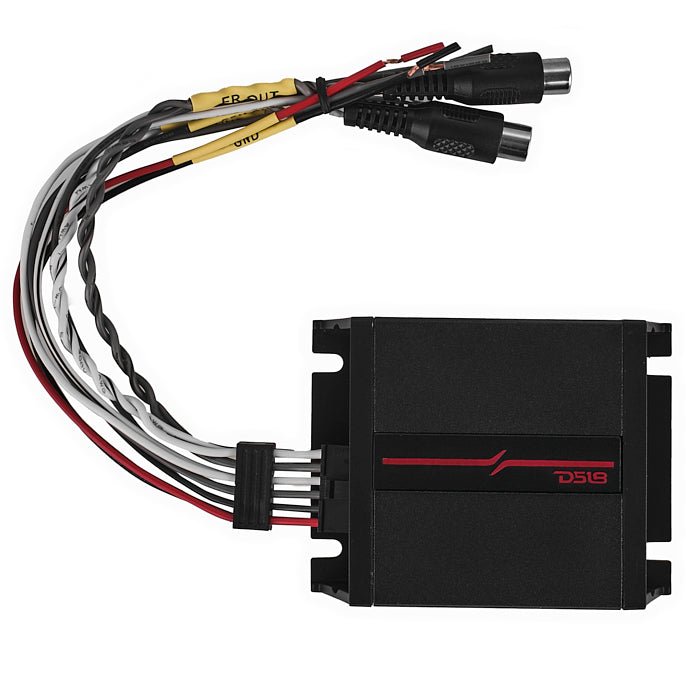 2-Channel Lossless Audio Line Output Converter with Auto Turn-On And Speaker Emulator - DS18