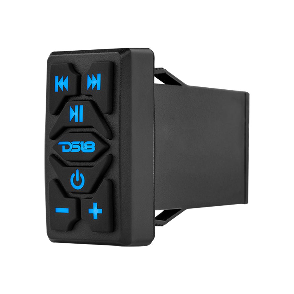 Marine And Powersports Waterproof Rocker Switch Bluetooth Audio Receiver With Controls - DS18