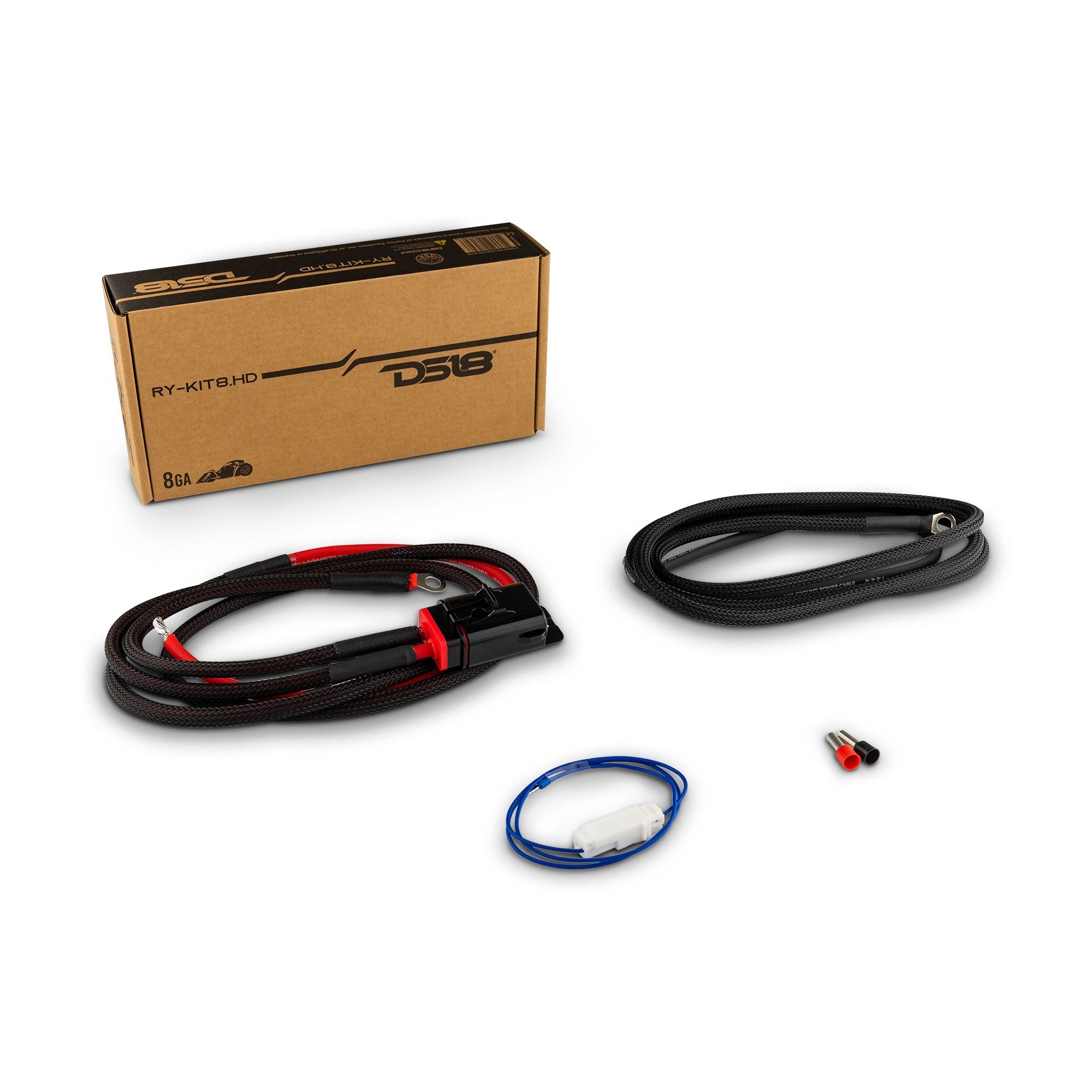 2014-Up Harley-Davidson Street Glide or Road Glide Rear Upgrade Package - 2x PRO Mid-Range w/ Driver | 1x Amp - DS18