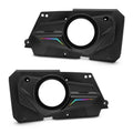 Polaris RZR-XP 2014-2023 Rear Door Panels for 6.5" Speakers with Digital LED Lighting - DS18