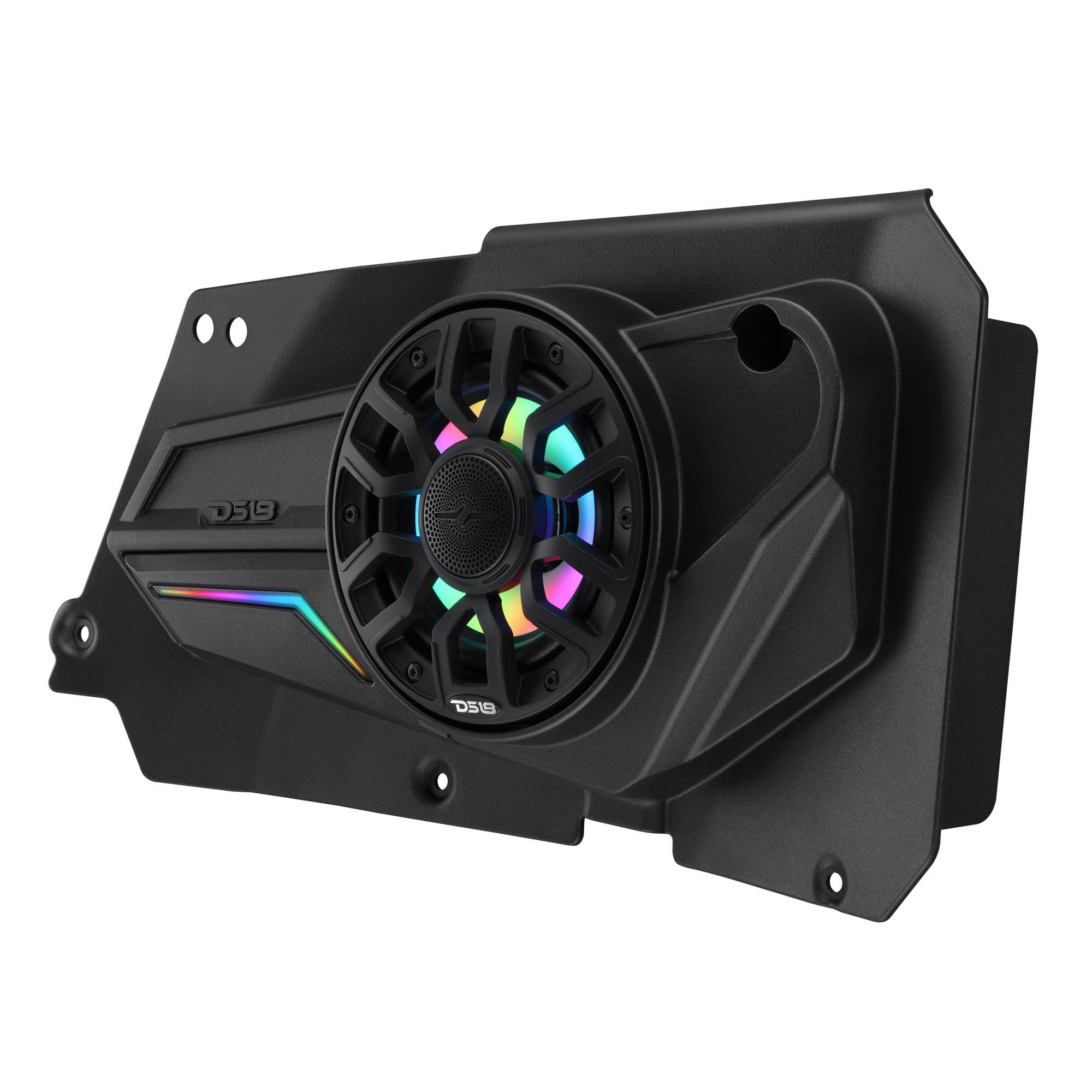Polaris RZR-XP 2014-2023 Rear Door Panels Loaded with NXL-iQ 6.5" Coaxial Speakers with Digital LED Lighting - DS18