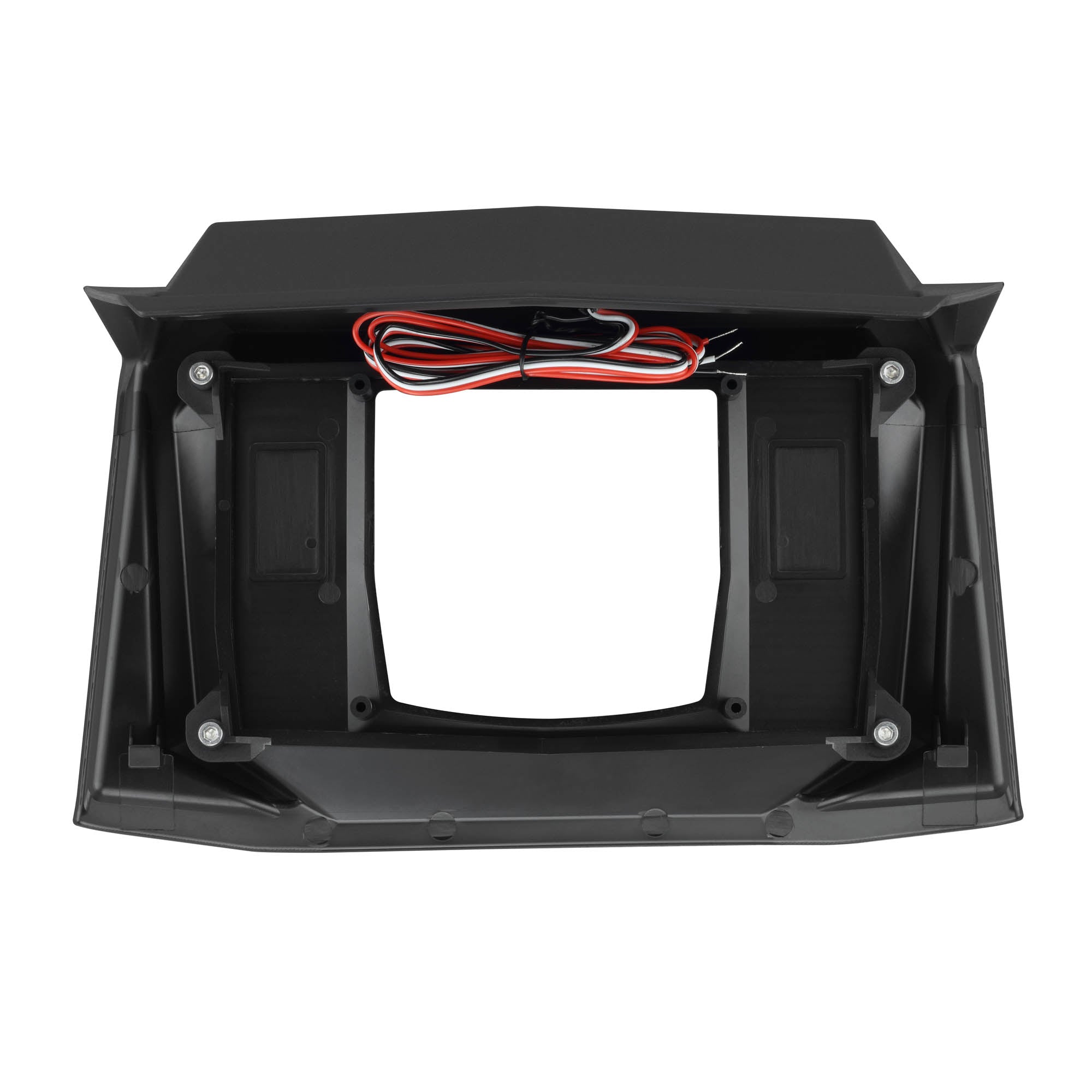 Polaris RZR-XP 2019-Up Upper Dash Kit for MRX150 Head-Unit with Digital LED Badge - DS18