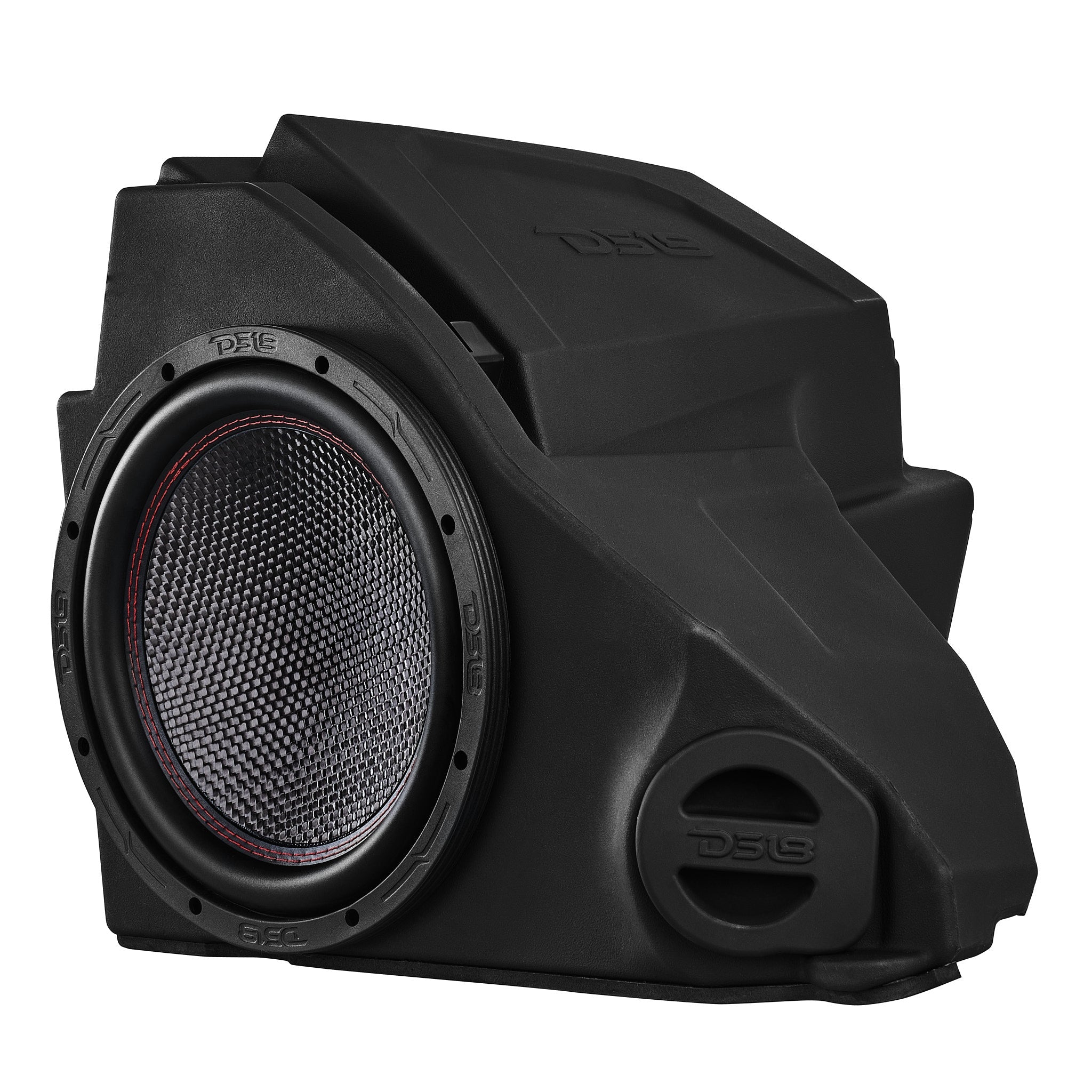 Polaris RZR Glove Box 10" Subwoofer Enclosure 1200 Watts Carbon Fiber Subwoofer - DS18