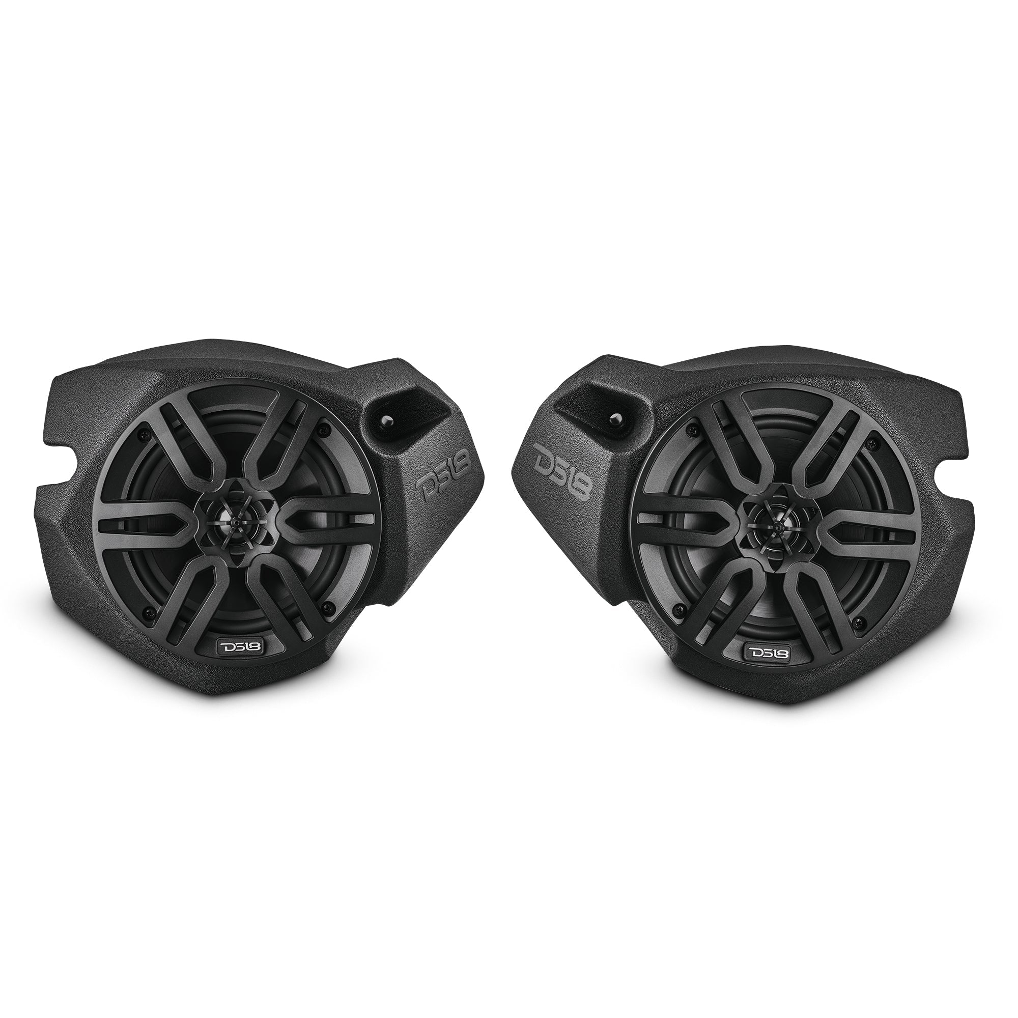 Polaris RZR Front Kick Panel Pods with 6.5” Active Speakers and Bluetooth - DS18