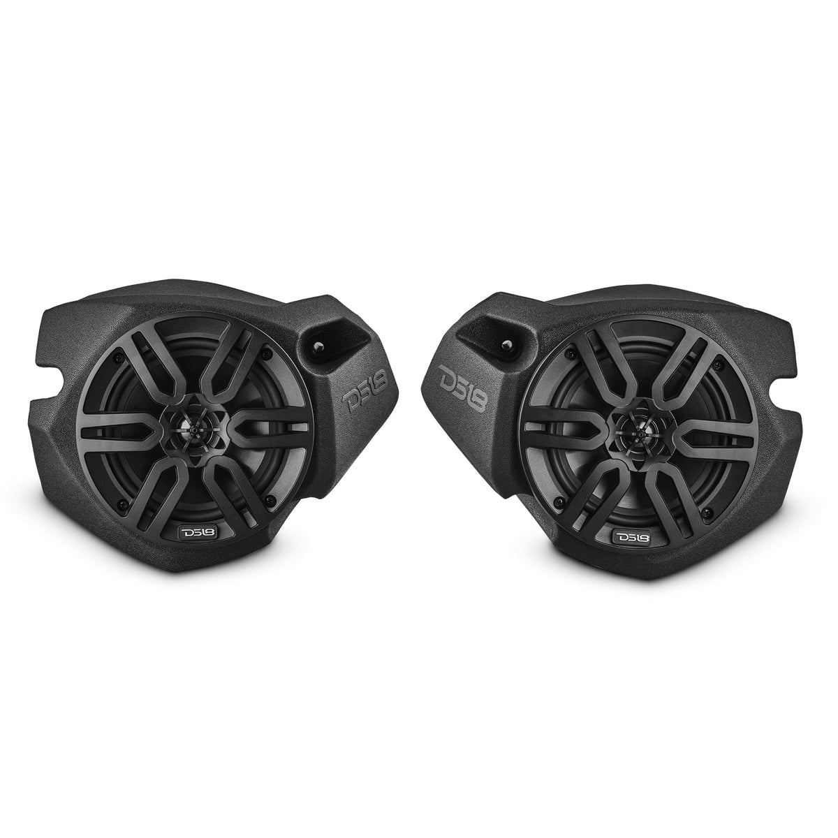 Polaris RZR Front Kick Panel Pods with 6.5” Active Speakers and Bluetooth - DS18