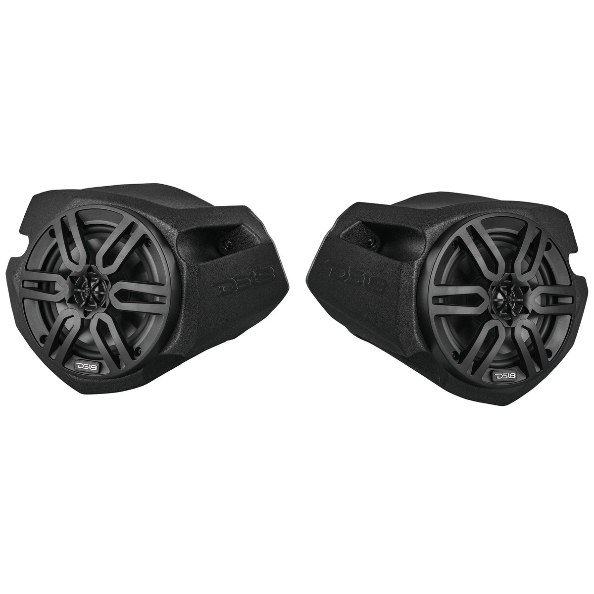 Polaris RZR Front Kick Panel Pods with 6.5” Active Speakers and Bluetooth - DS18