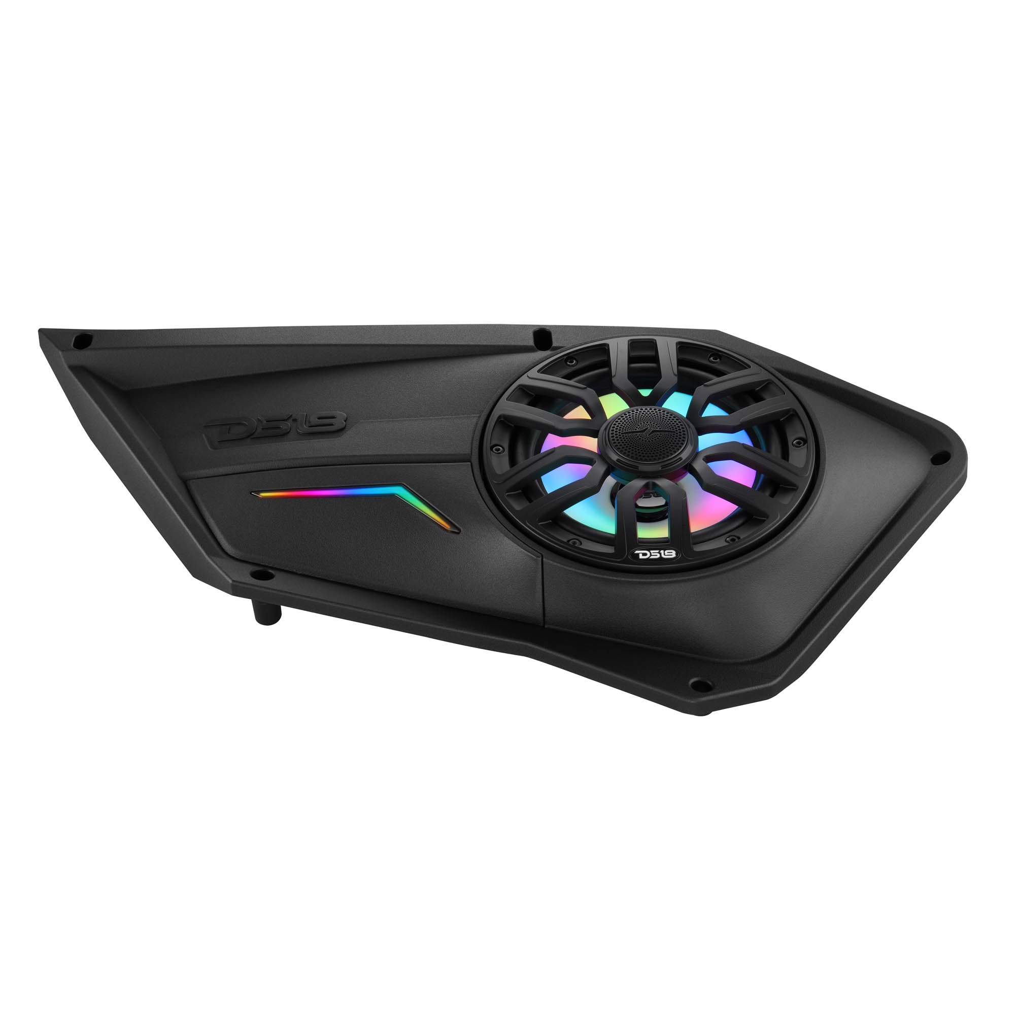 Polaris RZR Front Door Panels Loaded with NXL-IQ/BK 8" Coaxial Speakers - DS18