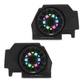 Polaris RZR-PRO 2020-2024 Rear Speaker Pods Loaded with NXL-iQ 6.5" Coaxial Speakers with Digital LED Lighting - DS18
