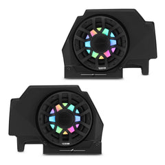 Polaris RZR-PRO 2020-2024 Rear Speaker Pods Loaded with NXL-iQ 6.5" Coaxial Speakers with Digital LED Lighting - DS18