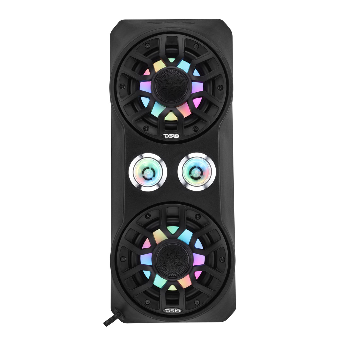 Polaris RZR Pro Waterfall Center Console Enclosure for 2020+ Models – Preloaded with 6.5" Speakers & 2.3" Tweeters | Digital