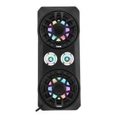 Polaris RZR Pro Waterfall Center Console Enclosure for 2020+ Models – Preloaded with 6.5" Speakers & 2.3" Tweeters | Digital