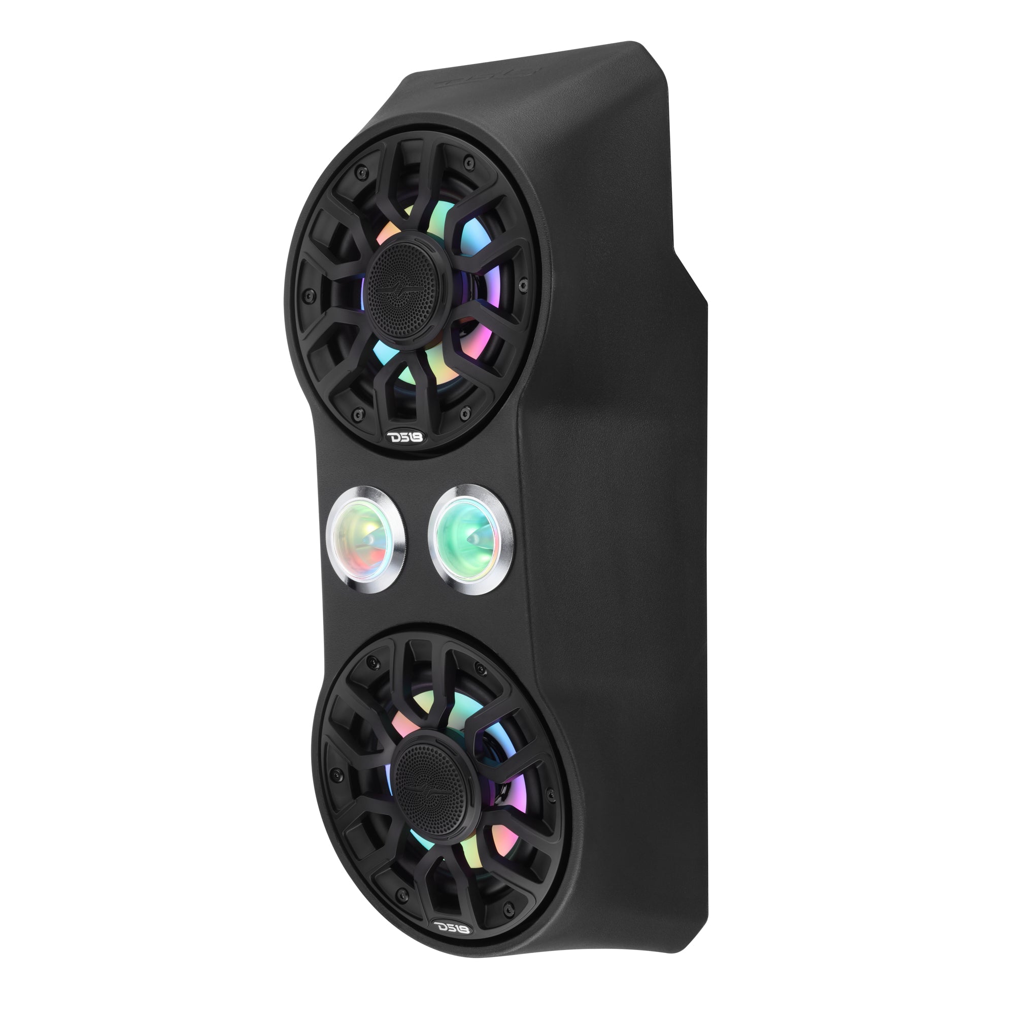 Polaris RZR Pro Waterfall Center Console Enclosure for 2020+ Models – Preloaded with 6.5" Speakers & 2.3" Tweeters | Digital