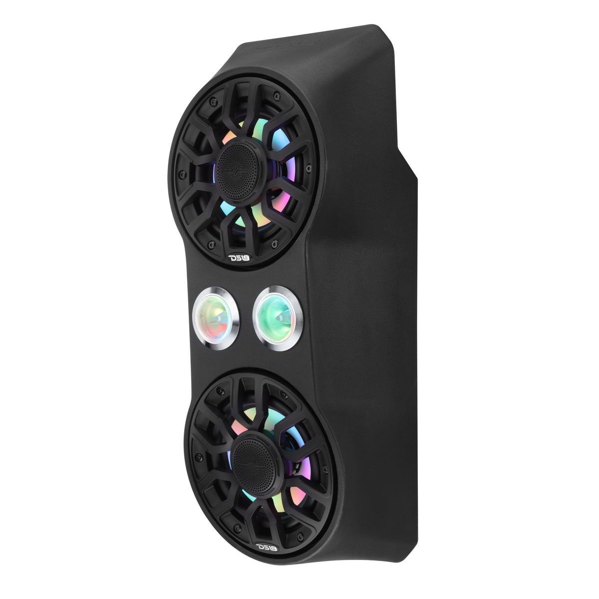 Polaris RZR Pro Waterfall Center Console Enclosure for 2020+ Models – Preloaded with 6.5" Speakers & 2.3" Tweeters | Digital