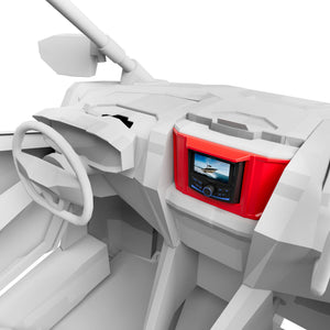 Polaris RZR Upper Dash Kit Compatible with MRX150 Head-Unit - DS18